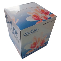 GEN852E GEN Facial Boutique Tissue Cube Box, 2-Ply, White, 85 Sheets/Box, 36 Boxes/Carton